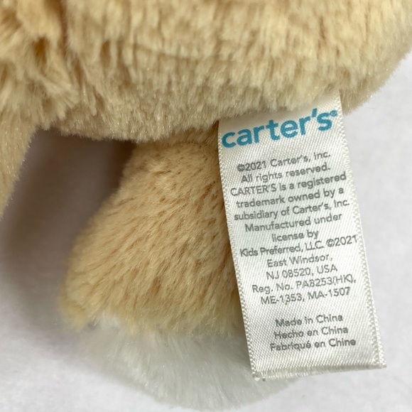 Carters Gray Donkey & Golden Retriever Lab Puppy Lot of 2 - Picture 7 of 8